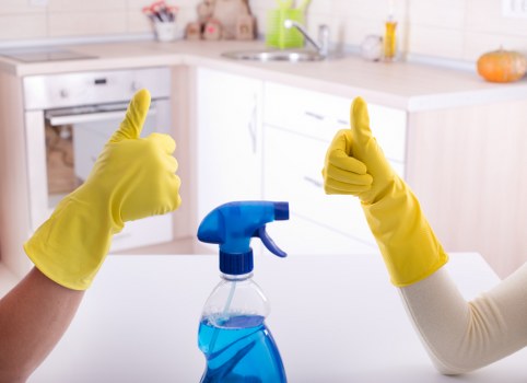 Worker wearing PPE during a safety-focused task
