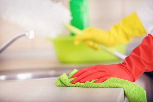 Regular cleaning checklist and maintenance schedule